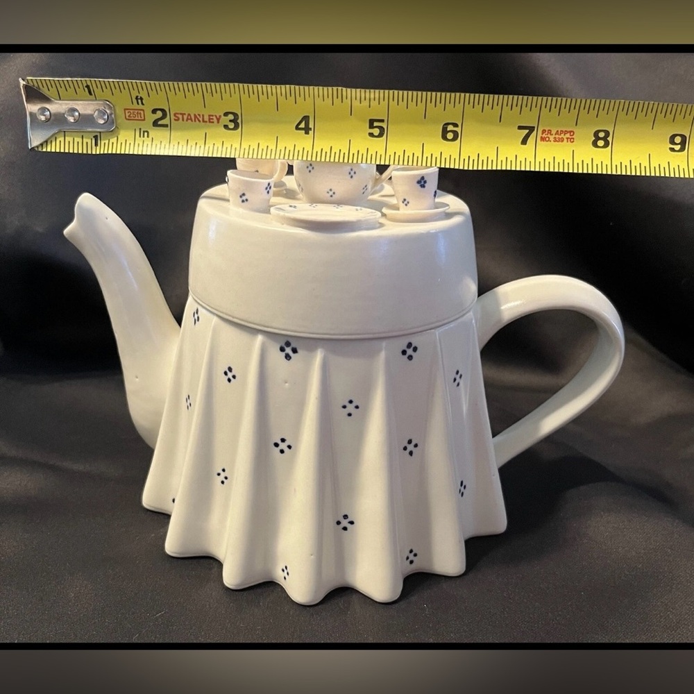 The Tea Council Collection Teapot & Lid Vintage 1987 Design Signed By J&G Morten - Picture 7 of 7